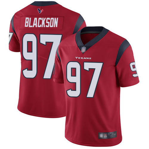 Houston Texans Limited Red Men Angelo Blackson Alternate Jersey NFL Football #97 Vapor Untouchable->houston texans->NFL Jersey